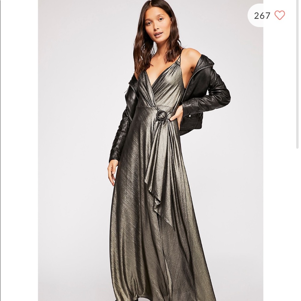 Let It Shine Maxi Slip Dress